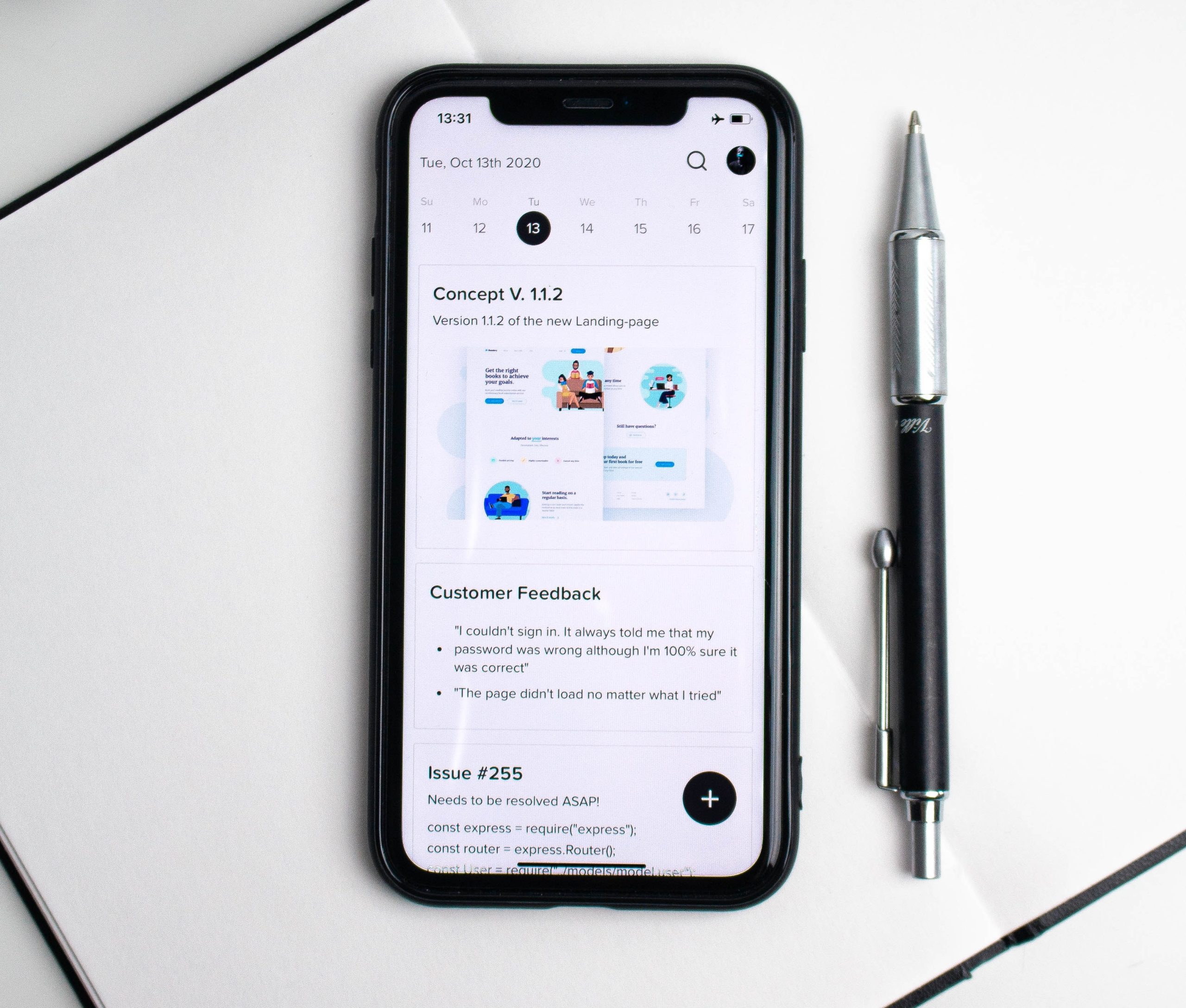 iPhone is best for taking notes.